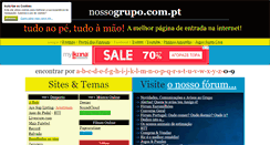 Desktop Screenshot of nossogrupo.com.pt