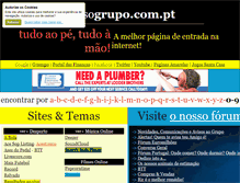 Tablet Screenshot of nossogrupo.com.pt